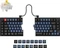 Keychron Q11, 75% Split Design, schwarz/blau, LEDs RGB, hot-swap, Keychron K Pro BANANA, USB, DE Vorschaubild