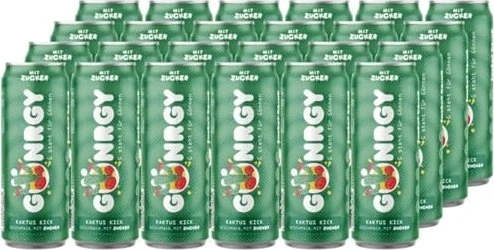 Gönrgy Kaktus Kick mit Zucker 24x 500ml