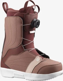 Salomon Pearl BOA Softboot dusty pink/burgundy/light pink (Damen) (Modell 2022/2023)