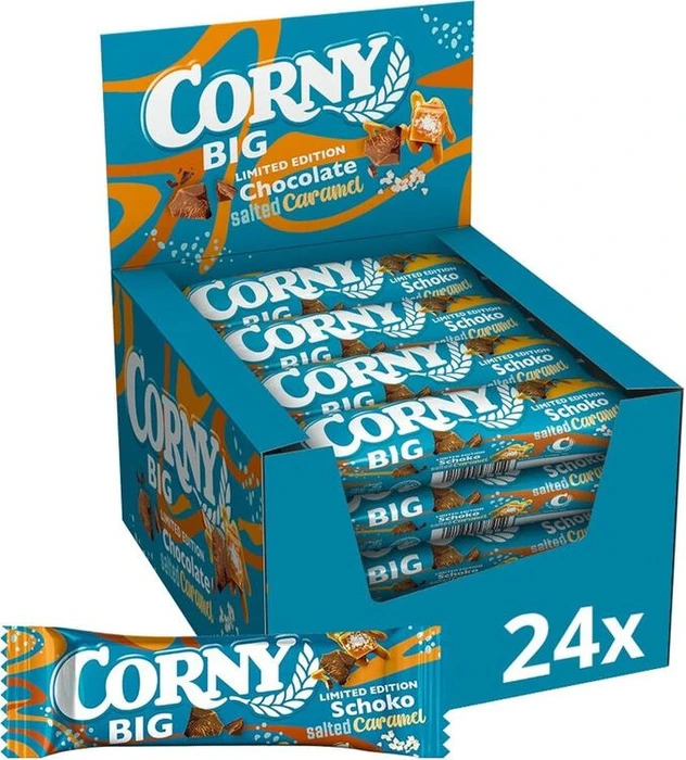 Corny Big Müsliriegel Schoko/Salted Caramel 960g (24x 40g)