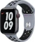 Apple Nike Sportarmband Regular für Apple Watch 44mm Obsidian Mist/Schwarz Vorschaubild