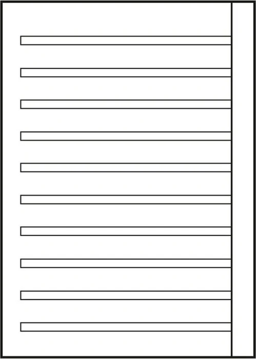 Oxford Schulheft, A4, Lineatur 3R, grün, 16 Blatt