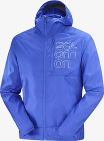 Salomon Bonatti Cross Wind Funktionsjacke nautical blue/white (Herren)