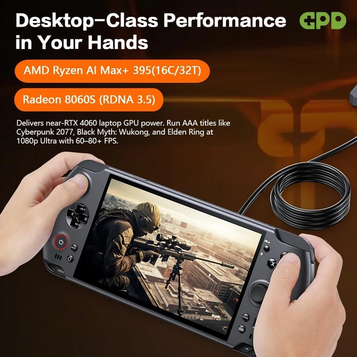 GPD WIN 5, Ryzen AI Max+ 395, 32GB RAM, 2TB SSD