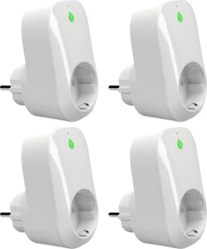 Shelly Wifi Smart Plug weiß, 3500W, Smart-Steckdose, 4er-Pack