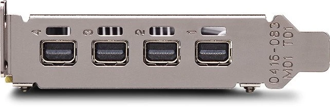 PNY Quadro P600, 2GB GDDR5, 4x mDP