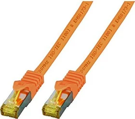 EFB Elektronik Patchkabel, Cat7/Cat6a, S/FTP, RJ-45/RJ-45, 7.5m, orange