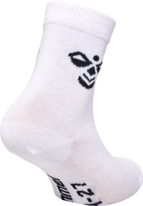 hummel Sutton Socken weiß, 3 Paare (Junior)