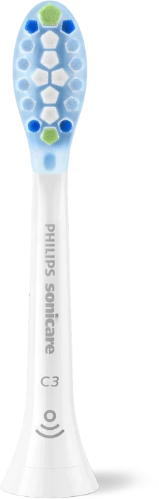 Philips HX9042/87 Sonicare C3 Premium Plaque Defence Ersatzbürste weiß, 2 Stück