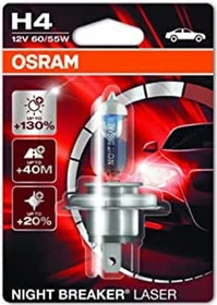 Osram Night Breaker Laser H4 60/55W, 1er-Pack Blister