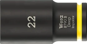 Wera 8790 B Impaktor Deep Außensechskant Steckschlüssel 3/8", 22x63mm