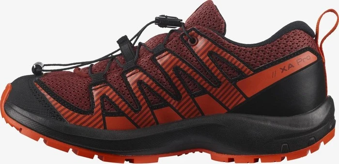 Salomon XA Pro 3D V8 madder brown/black/red orange (Junior)