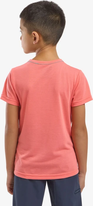 Jack Wolfskin Hiking Graphic Funktionsshirt kurzarm sunset coral (Junior)