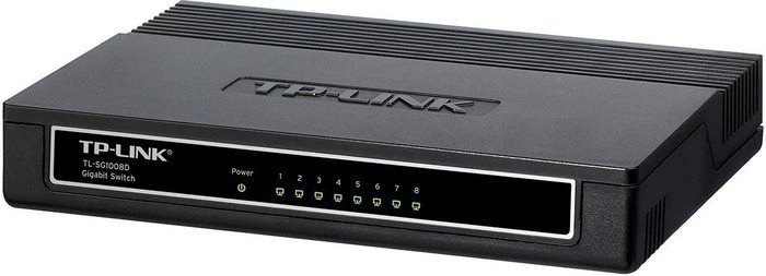 TP-Link TL-SG1008D Desktop Gigabit Switch, 8x RJ-45