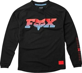 Fox Racing Ranger Drirelease Trikot langarm schwarz (Junior)