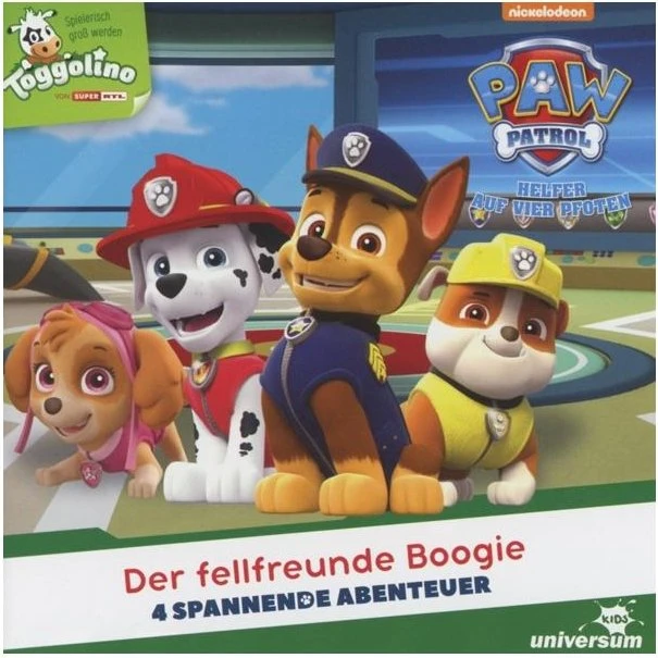 PAW Patrol - CD 2 - Der Fellfreund-Boogie