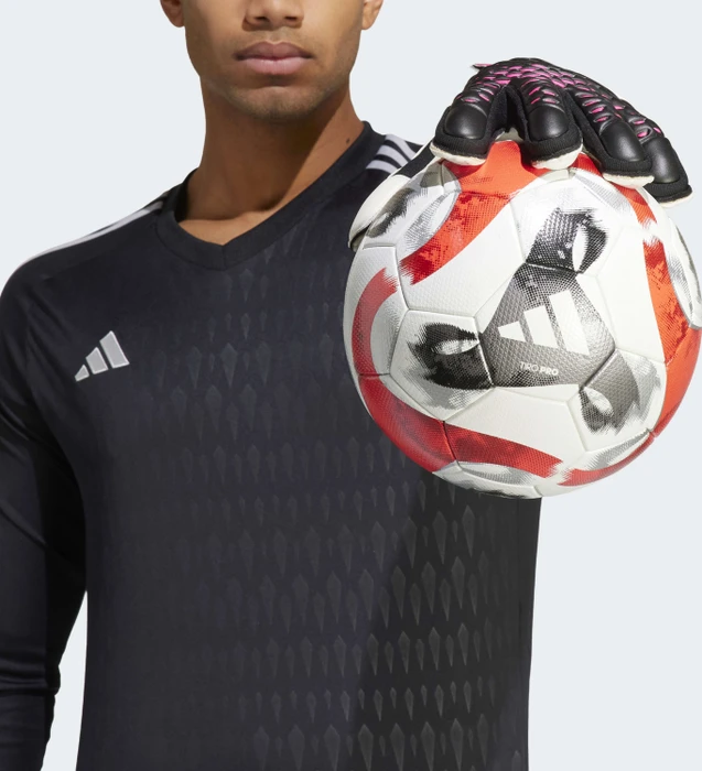 adidas Predator Match Fingersave Torwarthandschuhe black/white/team shock pink
