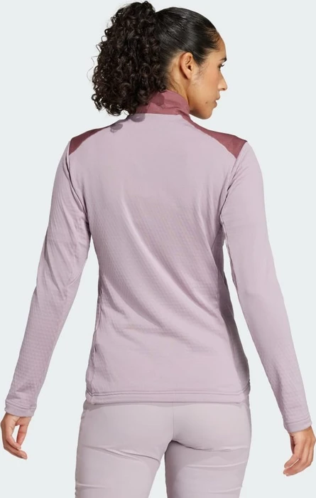 adidas Terrex Multi Light Fleece Jacke preloved fig/burgundy (Damen)