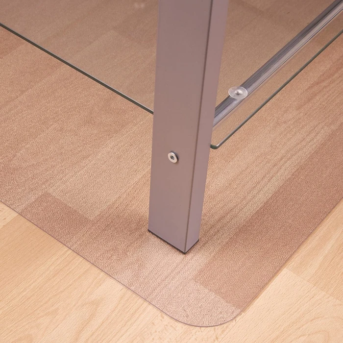 Floortex Cleartex Advantagemat Bodenschutzmatte für Hartböden, transparent, Vinyl