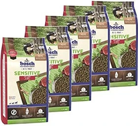 bosch HPC Sensitive Lamm und Reis, 5kg (5x 1kg)