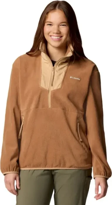 Columbia Sequoia Grove Half Zip Fleece Pullover camel brown/canoe (Damen)