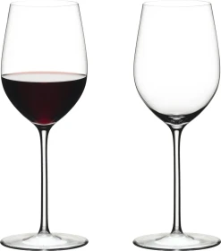 Riedel Sommeliers Mature Bordeaux/Chablis/Chardonnay Weinglas, 2 Stück