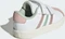 adidas VL Court 3.0 cloud white/linen green metallic/sandy pink metallic (Junior) Vorschaubild