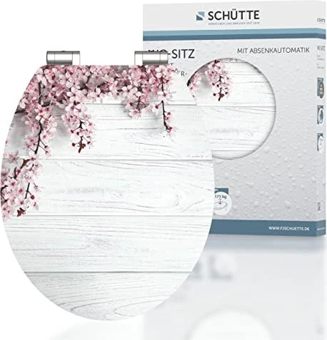 Schütte MDF WC-Sitz mit Absenkautomatik