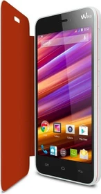 Wiko Flip Cover für Jimmy weiß