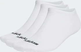 adidas Thin Linear Low-Cut Socken white/black, 3 Paare