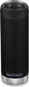 Klean Kanteen TKWide Café Cap Isolierflasche 473ml schwarz