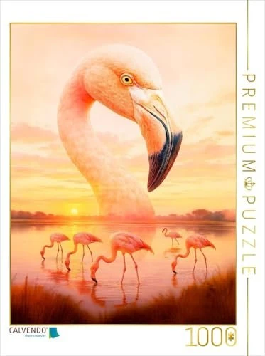 Calvendo Flamingo im Licht - Eleganz in Rosa