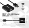 Club 3D aktiver Adapter HDMI 1.4 [Stecker] auf VGA [Buchse], 16cm Vorschaubild