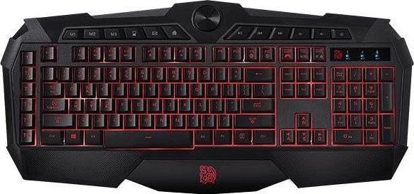 Tt esports Challenger Prime Gaming Keyboard, USB, DE