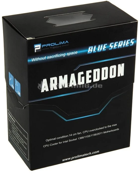 Prolimatech Armageddon Blue Kühlkörper