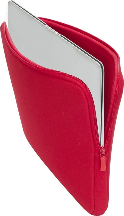 RivaCase 5123 Antishock Laptop Sleeve für Macbook 13", rot
