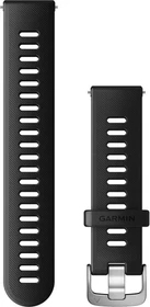 Garmin Schnellwechsel Ersatzarmband 20mm Silikon schwarz