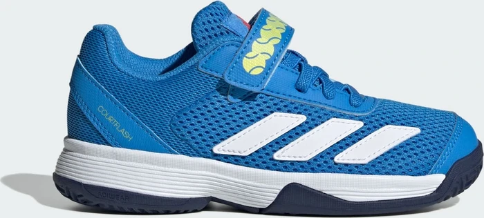 adidas Courtflash Hook-and-Loop lucid ray blue/cloud white/dark blue (Junior)