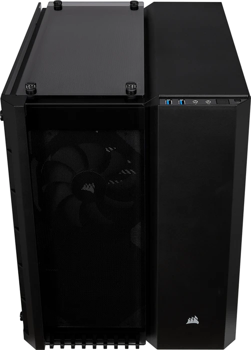 Corsair Crystal Series 280X, schwarz, Glasfenster