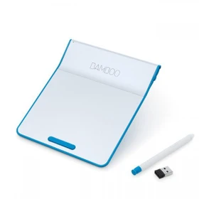Wacom Bamboo Pad Wireless weiß/blau, USB (CTH-300B)