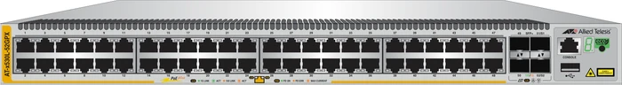 Allied Telesis x530L Rackmount Gigabit Managed Switch, 48x RJ-45, 4x SFP+, 740W PoE+