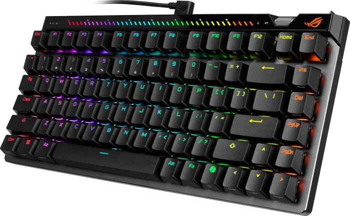 ASUS ROG Falchion Ace 75 HE, schwarz, ROG HFX V2 Magnetic, USB, DE