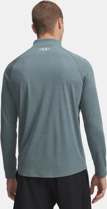Under Armour Tech Textured Funktionsshirt langarm jasper blue/white (Herren)