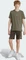 adidas Training Aeroready Heather Trainingshose kurz shadow olive/tent green/reflective silver (Junior) Vorschaubild