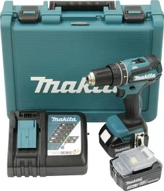 Makita DHP485RFE Akku-Schlagbohrschrauber inkl. Koffer + 2 Akkus 3.0Ah