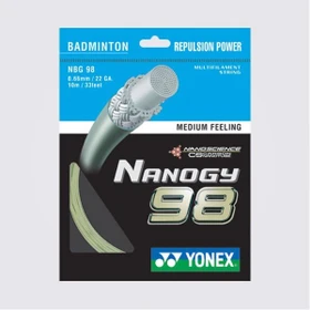 Yonex Nanogy 98 Badmintonsaite cosmic gold 10m