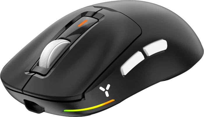ISY IGM-6000-BK Ultralight Wireless Gaming Maus mit Ladestation schwarz, USB