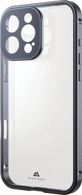 Black Rock 360° Glass Case für Apple iPhone 16 Pro Max transparent/schwarz