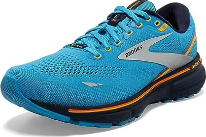 Brooks Ghost 15 GTX blue/peacoat/orange (Herren)
