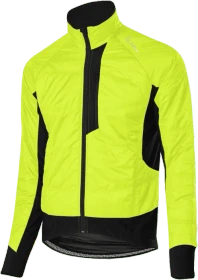Löffler Pace Primaloft 60 Fahrradjacke neon yellow (Herren)